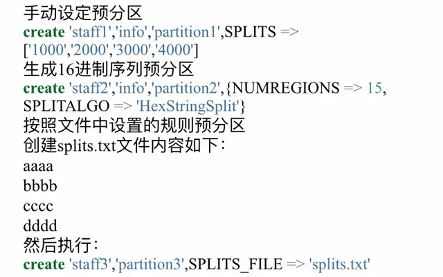 大数据存储框架之HBase（4）HBase优化