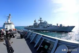 136杭州舰：改装周期长达五年，军演中表现出色堪当重任图片
