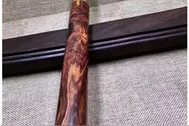 孙大圣最喜欢的文玩，海南黄花梨金箍棒，多功能文玩收藏利器图片