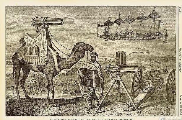 骆驼背上的枪炮，现实版的合金弹头