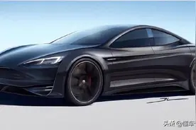 曝光｜特斯拉新MODEL S效果图，四门跑车造型，即将量产？图片