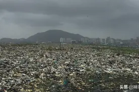 印度最古老的“垃圾山”已经有18层楼高图片