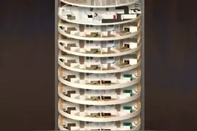 富豪版末日避难所曝光：导弹发射井改装，内部极奢华图片