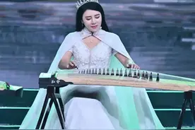 “筝”厉害！内江这位甜妹儿登上央视“压轴”——图片