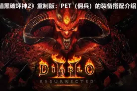 《暗黑破坏神2》重制版：雇佣兵（PET）的装备搭配介绍图片