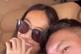 陈冠希全身奢侈品乘私人飞机旅游，向秦舒培撒娇喊“我的美女”图片
