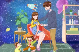 帮爸爸道歉的宝宝，让人不忍心“生气”，这才是高情商的表现图片