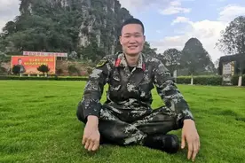 真帅！刷屏桂林人朋友圈，被人民日报pick的武警小哥哥找到了图片