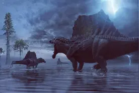 一场绵延200万年的雨，成就了地球上的一代霸主——恐龙图片
