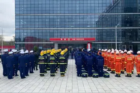 贵阳市南明区龙水路消防救援站揭牌，将为区域经济社会发展和稳定保驾护航图片
