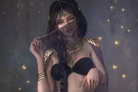 最炫版奥蕾莉亚 | 这个3D角色模型比真人更胜三分图片