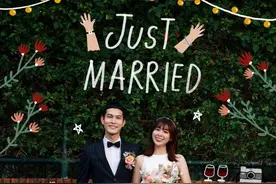 35岁男星官宣结婚！与插画家妻子恋爱8年，还原初遇场景拍婚纱照图片
