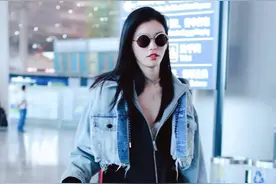 172乔欣与178奚梦瑶撞衫，乔欣似乖乖女，奚梦瑶霸气十足图片