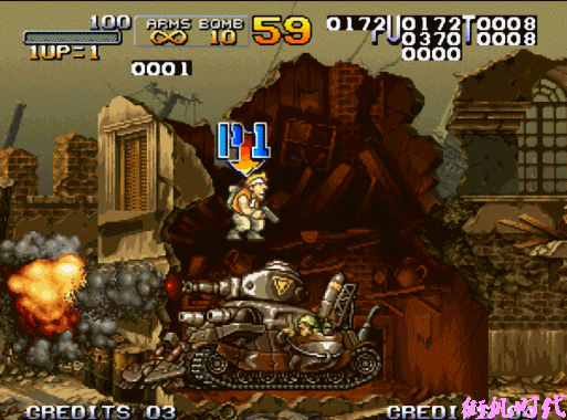 《合金弹头》1代居然还有789关，而大象和骆驼最早在2代已经出现