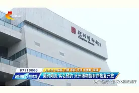 限时限流、实名预约，沧州博物馆有序恢复开放图片