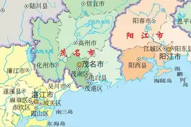 南海沿海的江门、阳江、茂名，主城区为什么不建在海边呢？图片