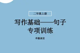「专项训练」小学语文二年级上册写作基础——句子专项训练图片