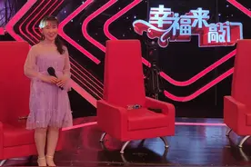 励志歌手主持人徐丹受邀做客天津卫视《幸福来敲门》图片