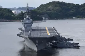 日本双航母战斗群5年成军！40架F35气势汹汹，如何应对日扩张？图片