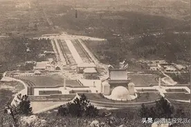 抗战风雨中的中山陵图片