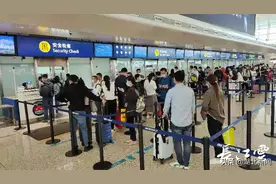 “十一”假期天河机场运输旅客54.2万人次 日均客流量近6.8万人次图片