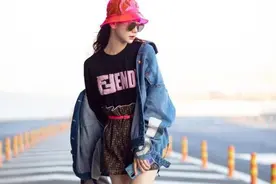 想要拥有逆天大长腿，就靠这上长下短的搭配，被短裤种草图片