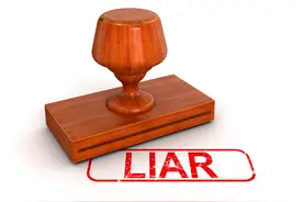 不承认谎言的人图片