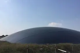 黑膜沼气池作为养猪场污水处理设施是否值得长期使用？图片