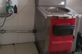 农村两层楼安装土暖气简易方法，节约煤炭制热量大一看就明白图片