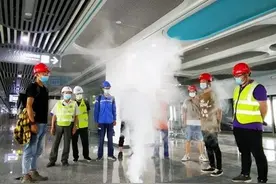 达到移交条件！成都地铁18号线火车南站完成综合联调工作图片