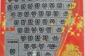 银川彩民喜中“好运十倍”头奖40万元图片