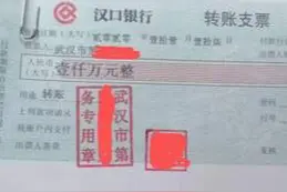 1000万元支票遗失，的哥、乘客合力迅速归还图片