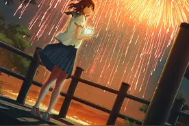 小清新画风版动漫插画图集！绿遍山原白满川，子规声里雨如烟图片