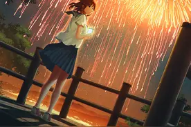 小清新画风版动漫插画图集！绿遍山原白满川，子规声里雨如烟图片