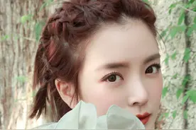 种丹妮 清爽抹茶绿写真图片图片