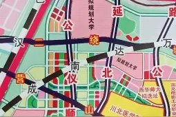 南充滨江大道北延线走势图图片