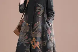 杭州新款大码“薄外套”适合7060后的妈妈穿，不薄不厚显年轻图片