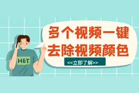 用软件进行视频去色处理的具体操作使用图片