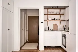 女孩8年北漂买20㎡小屋，客厅当卧室，再小也是家啊图片