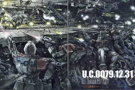 《机动战士高达》世界中的“一年战争”史，人口总数一半以上消亡图片