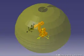 DELMIA软件：机器人工作区运动包络功能介绍与创建方法图片
