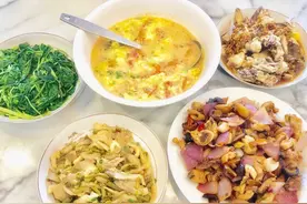 产后第30天后的月子餐，更加色香味俱全了，产妇看了忍不住要多吃图片