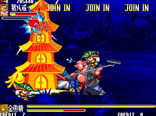 街机游戏《西游记》各个BOSS最忌惮的法宝，将伤害发挥到极致