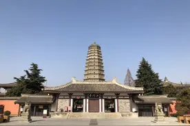 陕西省 宝鸡市 法门寺 寺中供奉佛祖释迦牟尼的“指骨真身舍利”图片
