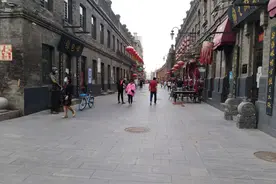 哈尔滨老道外中华巴洛克街景图片