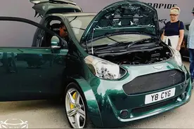 世界上最小的V8车型，车长仅3米，直线加速堪比保时捷911图片