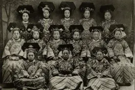 清朝老照片，后宫嫔妃为啥都很丑？那是你没有看见漂亮的图片