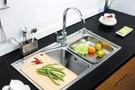 厨房装修这样选择水槽：从安装方式，材质，款式，一次性分享图片