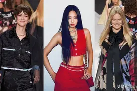 Jennie的臭脸不灵了，香奈儿巴黎时装周大秀重拾笑颜，摆酷落伍了图片