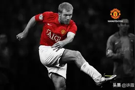 跌下神坛的英国传奇巨星，最低调的中场大师保罗·斯科尔斯图片